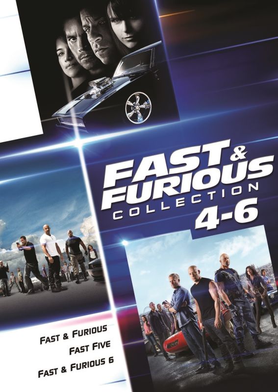 0025192236419 - FAST & FURIOUS COLLECTION: 4 - 6 (DVD) (3 DISC)