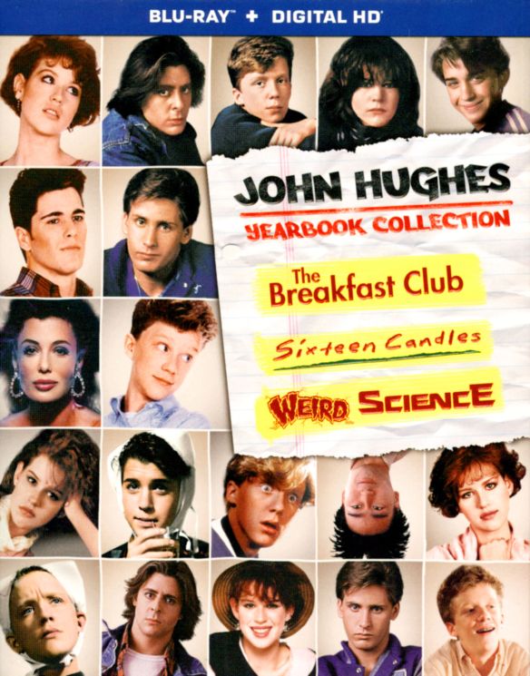 0025192277757 - JOHN HUGHES YEARBOOK COLLECTION (THE BREAKFAST CLUB / SIXTEEN CANDLES / WEIRD SCIENCE) (BLU-RAY + DIGITAL HD)