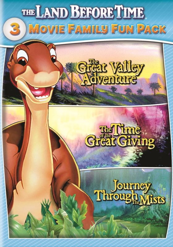 0025192319099 - THE LAND BEFORE TIME II-IV 3-MOVIE FAMILY FUN PACK