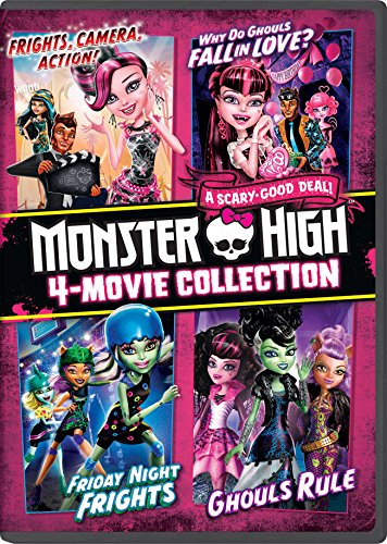 0025192350641 - MONSTER HIGH: 4-MOVIE COLLECTION