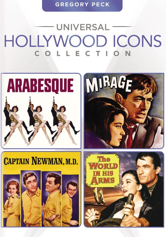 0025192354830 - UNIVERSAL HOLLYWOOD ICONS COLLECTION: GREGORY PECK (DVD)