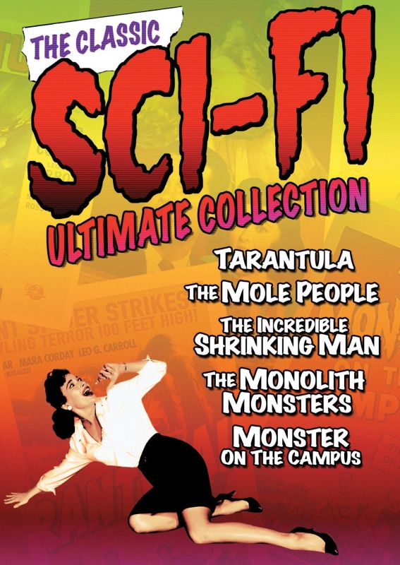 0025193093226 - THE CLASSIC SCI-FI ULTIMATE COLLECTION (TARANTULA / THE MOLE PEOPLE / THE INCREDIBLE SHRINKING MAN / THE MONOLITH MONSTERS / MONSTER ON THE CAMPUS)