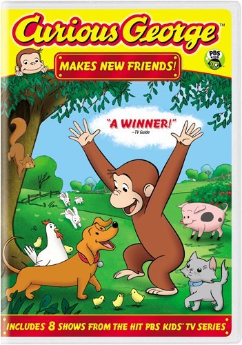 0025195047883 - CURIOUS GEORGE MAKES NEW FRIENDS