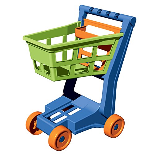0025217103504 - AMERICAN PLASTIC TOYS DELUXE SHOPPING CART PLAYSET