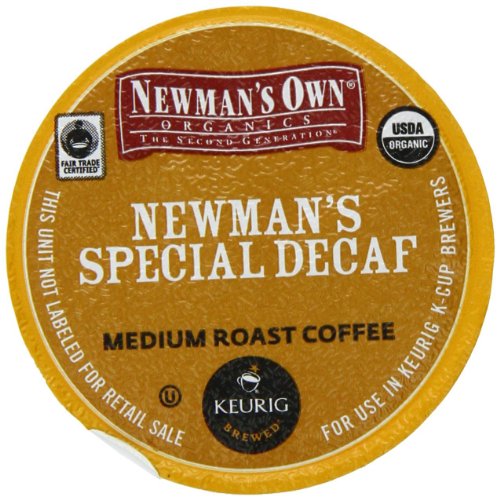 0025299400119 - GREEN MOUNTAIN COFFEE NEWMAN'S SPECIAL DECAF, K-CUP PORTION PACK FOR KEURIG K-CUP BREWERS, CERTIFIED ORGANIC, 24-COUNT