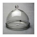 0025466437191 - LARGE GLASS CHEESE DOME WITH PLATE