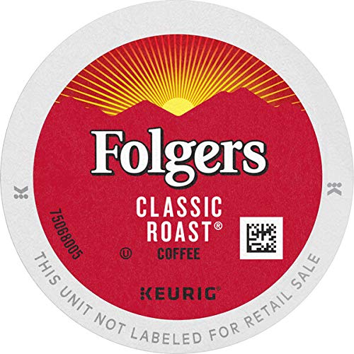 0025500108513 - FOLGERS CLASSIC ROAST K-CUP COFFEE PODS, MEDIUM ROAST, 48 COUNT FOR KEURIG AND K-CUP COMPATIBLE BREWERS