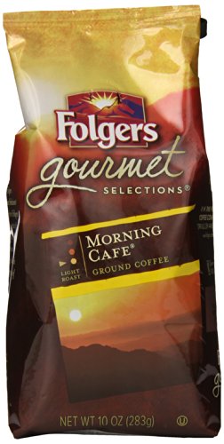 0025500201214 - FOLGERS GOURMET SELECTIONS MORNING CAFE GROUND COFFEE, 10 OZ