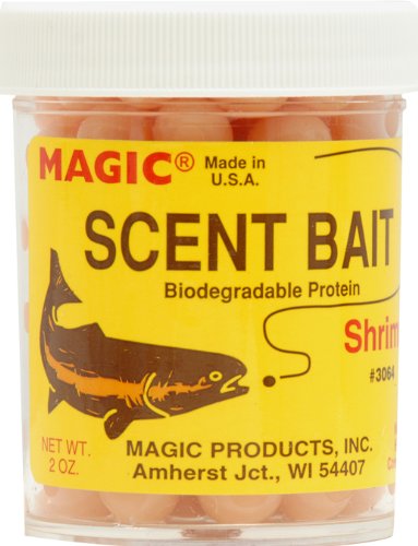 0025602030644 - MAGIC PRODUCTS 3064 SCENT BAIT-SHRIMP TROUT FISHING PREPARED BAIT