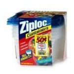 0025700108801 - ZIPLOC TALL SQUARE CONTAINERS 4 EA