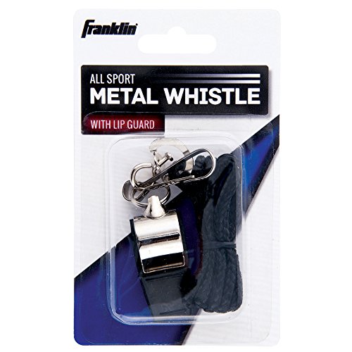0025725099375 - FRANKLIN SPORTS ALL-SPORT METAL WHISTLE WITH LIP GUARD