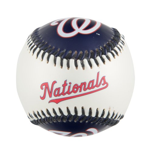 0025725180523 - FRANKLIN SPORTS MLB WASHINGTON NATIONALS TEAM SOFTSTRIKE BASEBALL