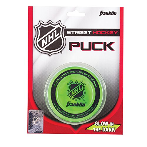0025725214914 - FRANKLIN SPORTS NHL STREET HOCKEY GLOW IN THE DARK PUCK