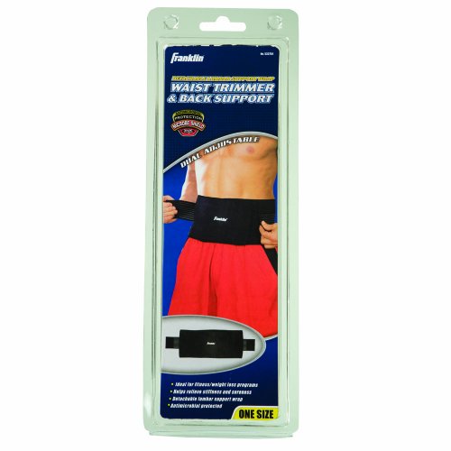 0025725274284 - FRANKLIN SPORTS WAIST TRIMMER AND BACK SUPPORT