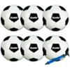 0025725357253 - FRANKLIN SPORTS SIZE 4 COMP 100 6-PACK OF SOCCERBALLS AND PUMP