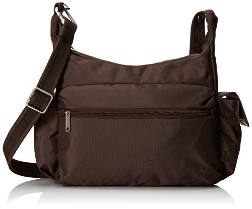 0025732027101 - TRAVELON AT CLASSIC EAST WEST HOBO, CHOCOLATE, ONE SIZE