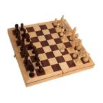 0025766001566 - 18 DELUXE FOLDING CHESS SET 18 IN