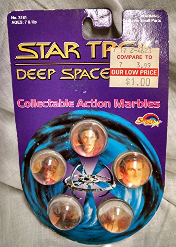 0026235031817 - STAR TREK DEEP SPACE NINE COLLECTABLE ACTION MARBLES