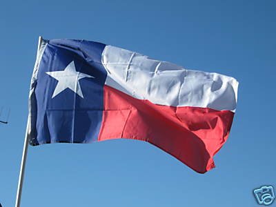 0026427452482 - 3FT X 5FT TEXAS FLAG - POLYESTER - 3X5 LONE STAR FLAG POLY
