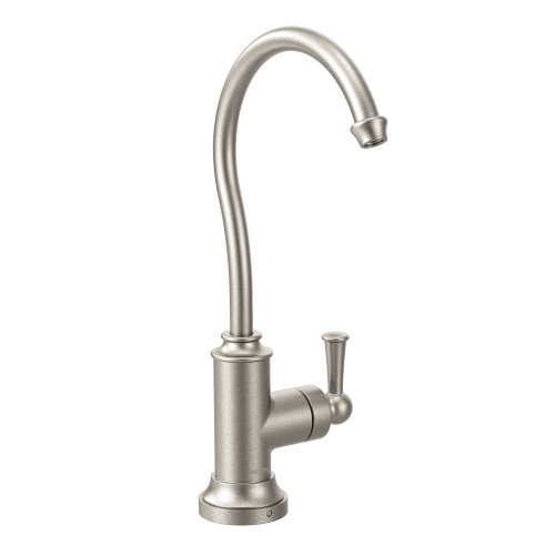 0026508249505 - MOEN S5510SRS SIP TRADITIONAL ONE-HANDLE HIGH ARC BEVERAGE FAUCET, SPOT RESIST STAINLESS