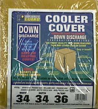 0026529842907 - DIAL COOLER COVER 34  W X 34  D X 36  H FOR DOWN DISCHARGE UNITS
