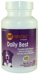 0026664857613 - DAILY BEST MOTION FOR DOGS 120 SMOKE FLAVORED CHEWABLE TABLETS 120 TABLET