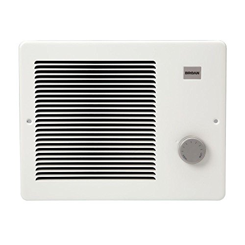 0026715004430 - BROAN 170 WHITE COMFORT FLO WALL HEATER WITH BUILT-IN THERMOSTAT 1000W