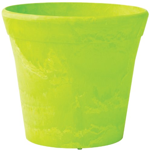 0026978070814 - NOVELTY 07081 ROUND MESA PLANTER, LIME, 8-INCH