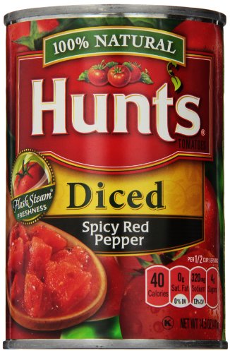 0027000378458 - DICED SPICY RED PEPPER TOMATOES