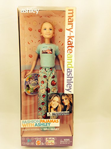 0027084006698 - MARY-KATE AND ASHLEY FASHION PAJAMAS WITH ASHLEY DOLL MADE EXLUSIVELY FOR WAL-MART