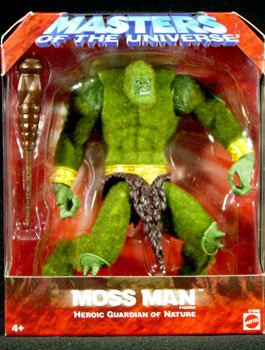 0027084093216 - HE-MAN MASTERS OF THE UNIVERSE EXCLUSIVE ACTION FIGURE MOSS MAN (GUARDIAN OF NATURE)