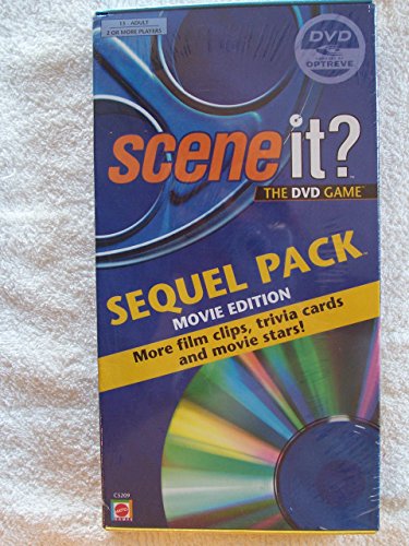 0027084121780 - SCENE IT? THE DVD GAME SEQUEL PACK MOVIE EDITION FOR MASTER GAME
