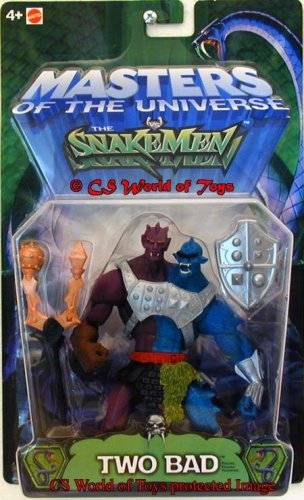0027084126846 - MASTERS OF THE UNIVERSE - EVIL ENEMIES SNAKE MEN - TWO BAD