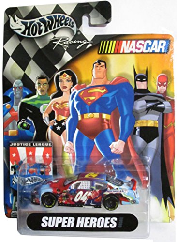 0027084177602 - HOT WHEELS RACING NASCAR #04 JUSTICE LEAGUE SUPER HEROES