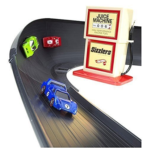 0027084420951 - HOT WHEELS SIZZLERS GIANT O RACE PLAY SET FAT TRACK