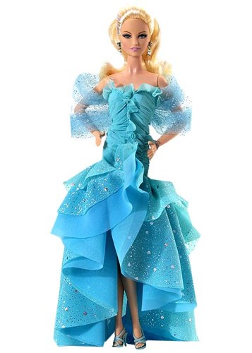 0027084449006 - BARBIE COLLECTOR'S EDITION - BLUE GOWN