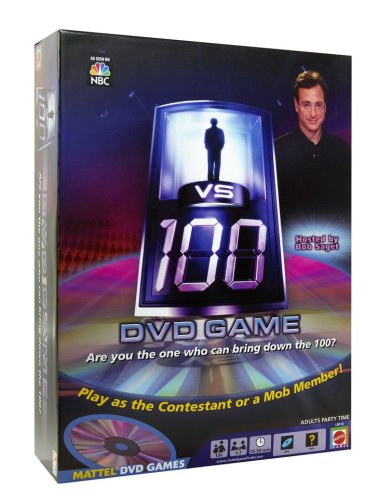 0027084531299 - MATTEL 1 VS. 100 DVD BOARD GAME