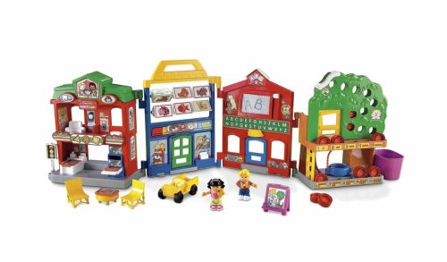 0027084620887 - FISHER-PRICE WORLD OF LITTLE PEOPLE LEARN ABOUT TOWN