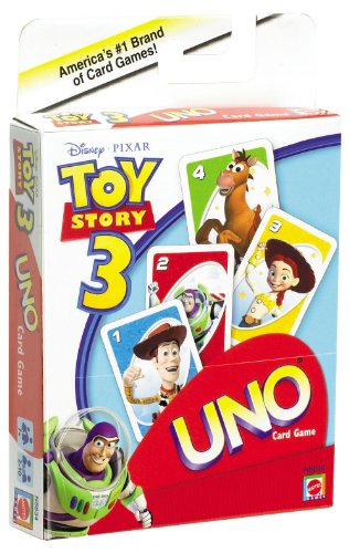 0027084810608 - MATTEL TOY STORY 3 UNO CARD GAME