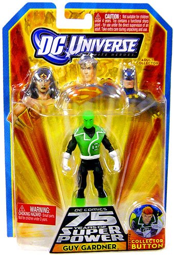 0027084831696 - DC UNIVERSE INFINITE HEROES 75 YEARS OF SUPER POWER ACTION FIGURE GREEN GLOW GUY GARDNER