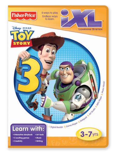 0027084861877 - FISHER PRICE IXL LEARNING SYSTEM SOFTWARE TOY STORY 3