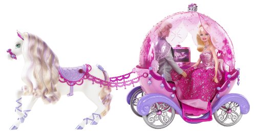 0027084908992 - BARBIE HORSE AND CARRIAGE
