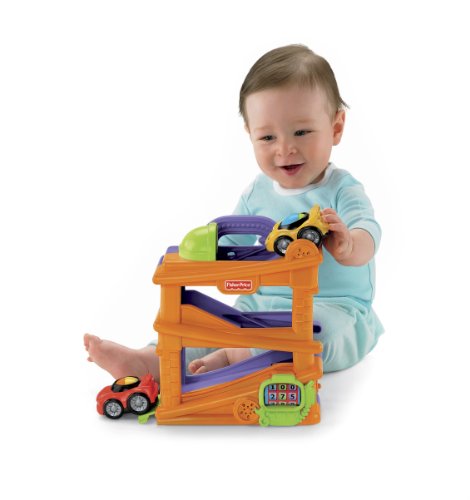 0027084918083 - FISHER-PRICE LIL’ ZOOMERS CHASE ’N RACE RAMPS
