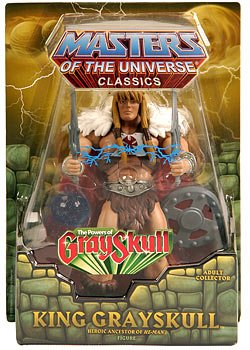 0027084918397 - HE-MAN MASTERS OF THE UNIVERSE CLASSICS KING GRAYSKULL WITH ORB