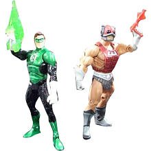 0027084934779 - DC UNIVERSE MASTERS OF THE UNIVERSE CLASSICS ACTION FIGURE 2PACK COSMIC CRUSADER GREEN LANTERN VS. COSMIC ENFORCER ZODAC