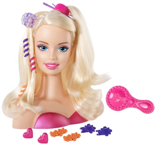 0027084948608 - BARBIE BLONDE STYLING HEAD SMALL
