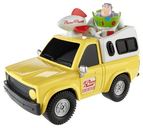 0027084948899 - TOY STORY PULL AND GO BUZZ'S PIZZA PLANET VEHICLE