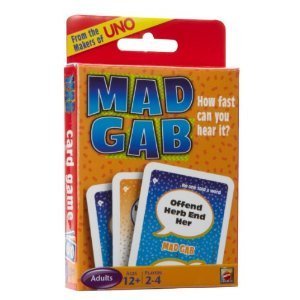 0027084996579 - MAD GAB PICTO-GABS CARD GAME FROM THE MAKERS OF UNO