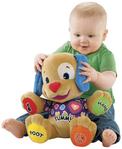 0027084997590 - FISHER-PRICE LAUGH & LEARN LOVE TO PLAY PUPPY WITH BONUS CD