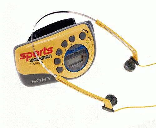 0027242507951 - SONY PORTABLE SPORTS AM/FM RADIO (SRF-M78)